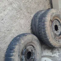 ۳عددتایر نیسان و زنجیر چرخ نیسان