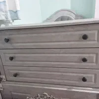 تخت نوزاد نوجوان به همراه تشک نو|تخت و صندلی بچه|فردیس, شهرک وحدت|دیوار