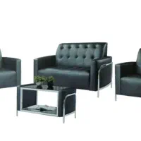 نیم ست مبل اداری چرم|دفتر کار|یاسوج, |دیوار