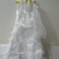 پیراهن و شلوارک و لباس عروس همراه تور|کفش و لباس بچه|تهران, دولاب|دیوار