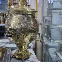 سماور برنجی|سماور، چای‌ساز، قهوه‌ساز|لاهیجان, کوی خزر|دیوار