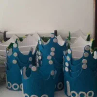 تاج جشن یلدانمدی فومی گیفت و...تزیینات نمدی