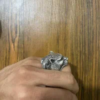 انگشتر نقره فوق زیبا ببر ایتالیایی|جواهرات|آمل, |دیوار