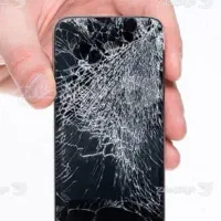 گوشی سالم و شکسته