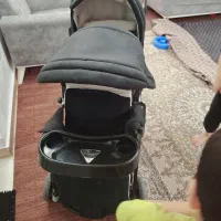 فروش کالسکه دو قلویی در حد نو برند چیکو|کالسکه و لوازم جانبی|کتالم و سادات شهر, |دیوار