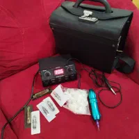 دستگاه تاتو  با لوازم