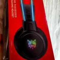 هدفون گیمینگ اونیکما rgb دار|قطعات و لوازم جانبی رایانه|همدان, |دیوار