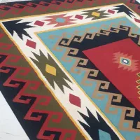 فروش سه عدد گلیم فرش طرح سنتی|گلیم، جاجیم، گبه|بندر کنگان, |دیوار