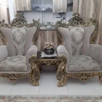 مبلمان نه نفره و میز عسلی|مبلمان خانگی و میز عسلی|پرند, فاز ۵|دیوار