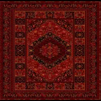 فرش/فرش لاکی/فرش قرمز بلوچ