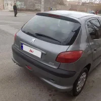 پژو 206 تیپ 2 مدل ۱۳۸۶ طوسی شاسی سالم|خودرو سواری و وانت|تربت‌حیدریه, بهزیستی|دیوار