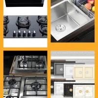 پک ویژه گاز توکار هود مخفی سینک گرانیتی WT81