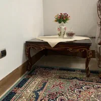 مبل استیل همراه با میز و عسلی|مبلمان خانگی و میز عسلی|خمین, |دیوار