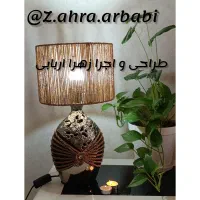 لوستر، آباژور ،سطل ، دیوار کوب و کیف رافیا|لوستر و چراغ آویز|قم, زنبیل آباد|دیوار