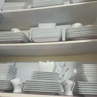 چینی وآکروپال و قاشق چنگال