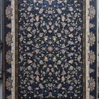 -/فرش ماشینی ترنج دار کلاسیک