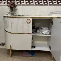 میز کنسول سفید نو|بوفه، ویترین، کنسول|یزد, |دیوار