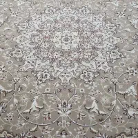 فرش جفت ۹ متری شکلاتی