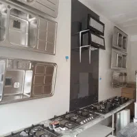 فروش فوری سینک گاز هود استیل البرز و کابین روشویی