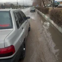 پراید نقره ای|خودرو سواری و وانت|خرمآباد, |دیوار