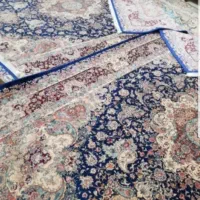 فرش  ۹  متری ماشینی ابریشم بافت