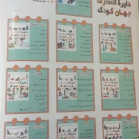 دایره المعارف جهان کودک|کتاب و مجله آموزشی|تهران, باغ فیض|دیوار