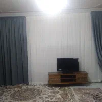 پرده وزیر پردهای یک عدد دستک با پرده درب