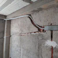 لوله کشی اسپیلت لوله توکار اسپیلت