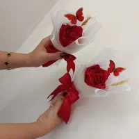 گل روبانی|گل مصنوعی|سنندج, |دیوار