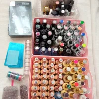 پک کاشت ناخن در حد نو فقط ۱۲ملیون با ۸۶عدد لاک ژل|آرایشی، بهداشتی، درمانی|سراب, |دیوار