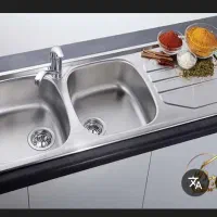 انواع سینک دو لگن و تک لگن