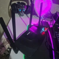 وای فای مودم  w fi چهار کاناله پر قدرت اکبند روتر|مودم و تجهیزات شبکه|مشهد, طلاب|دیوار