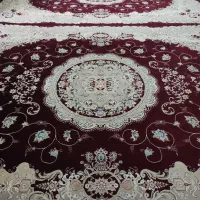 یک جفت قالی زرشکی ۱۲ متری