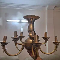 لوستر برنج|لوستر و چراغ آویز|تهران, مسعودیه|دیوار