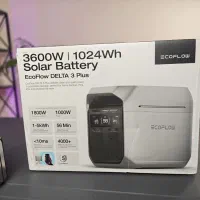 پاوراستیشن خورشیدی EcoFlow delta 3 plus|قطعات و لوازم جانبی رایانه|تهران, بهار|دیوار