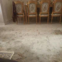 مبل ۸نفره ومیزناهارخوری استیل ۸نفره|مبلمان خانگی و میز عسلی|تهران, سازمان برنامه جنوبی|دیوار