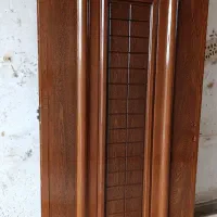 رنگ کاری نقاشی درب چوبی