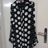 مانتو نخی کاملا نو اصلا پوشیده نشده سایز ۴۴