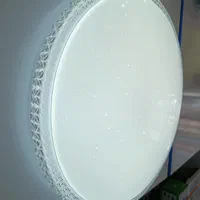 پنل سقفی کریستال لوستر سه حالته باگارانتی برق آبی|لوستر و چراغ آویز|اصفهان, شیخ اشراق|دیوار