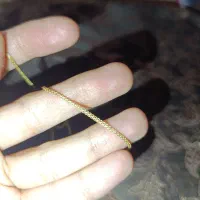 زنجیر طلا بسیار محکم و مقاوم به وزن 4.8 گرم|جواهرات|اصفهان, سروستان|دیوار