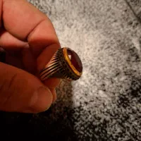 انگشتر لعل نقره 925|جواهرات|تهران, باغ فیض|دیوار