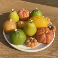 ست شمع پاییزی