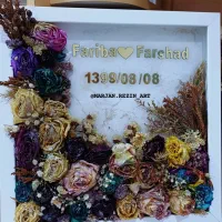 تابلوی جاودان گل خشک|تابلو، نقاشی، عکس|قزوین, |دیوار