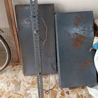 10 عدد کفی قفسه همراه 10 عدد پایه فلزی