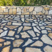 محوطه سازی امیدنیا باربیکیو آبشار نرده کفسازی|خدمات پیشه و مهارت|ماسال, |دیوار