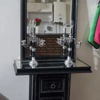 آینه وشمعدان سالم وتمیز