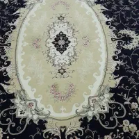 ۴تخته فرش به همراه پشتی وپادری