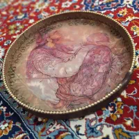 دف طرحدار جهت آموزش همراه با کیف