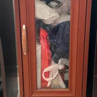 بک جفت ویترین MDF