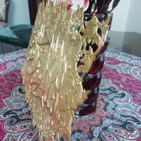 تابلو برجسته مسی آب طلاکاری قدیمی بسم الله